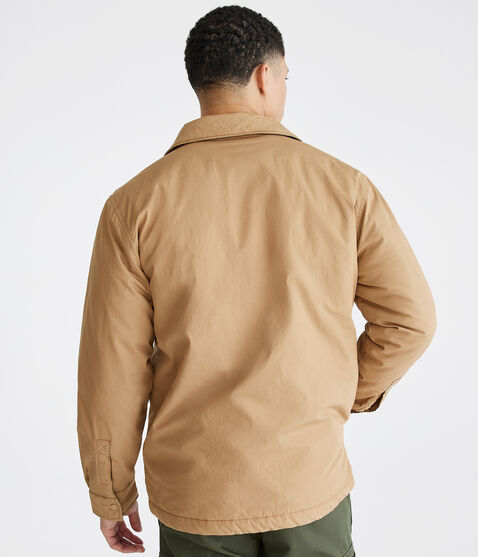 Solid Cotton Shacket