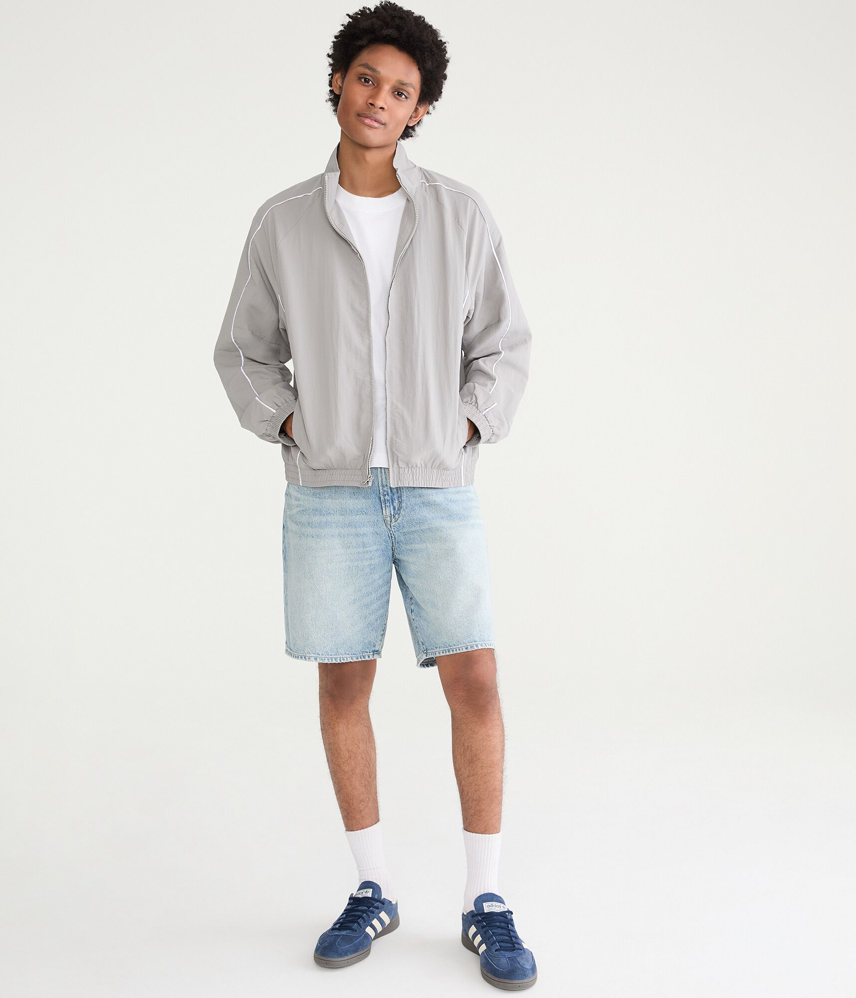 Nylon Track Jacket