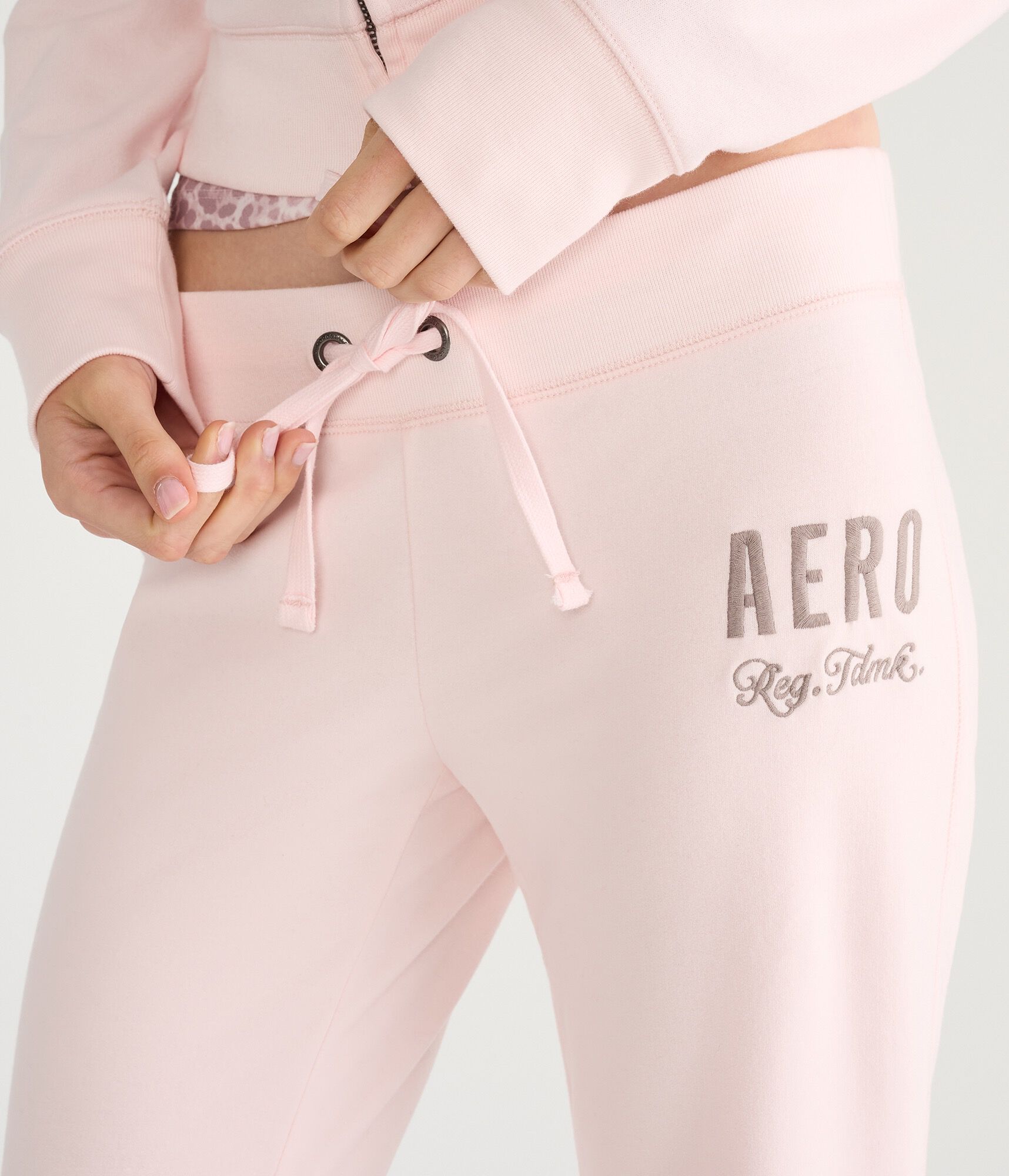 Aero Trademark Fit &amp; Flare Sweatpants