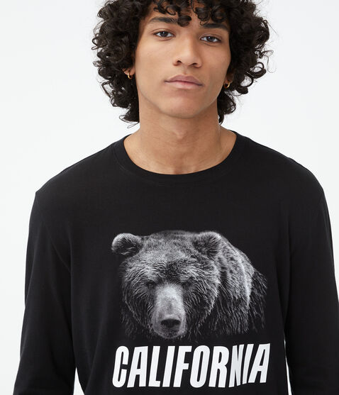 Long Sleeve California Bear Graphic Tee*** Long Sleeve California Bear Graphic Tee***