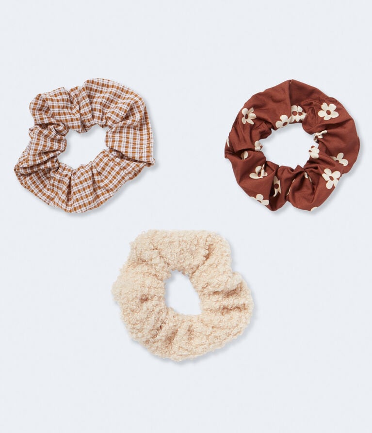 Plaid Scrunchie 3-Pack