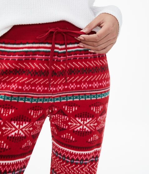 Fair Isle Polyfleece Joggers Fair Isle Polyfleece Joggers