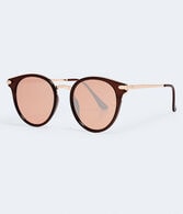 Round Mirrored Sunglasses