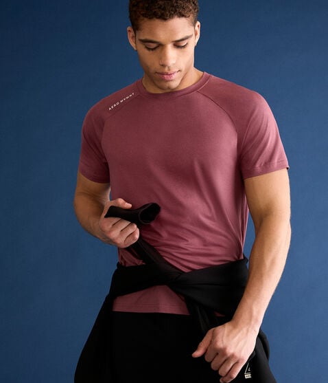 Aero MVMNT Raglan Crew Tee Aero MVMNT Raglan Crew Tee