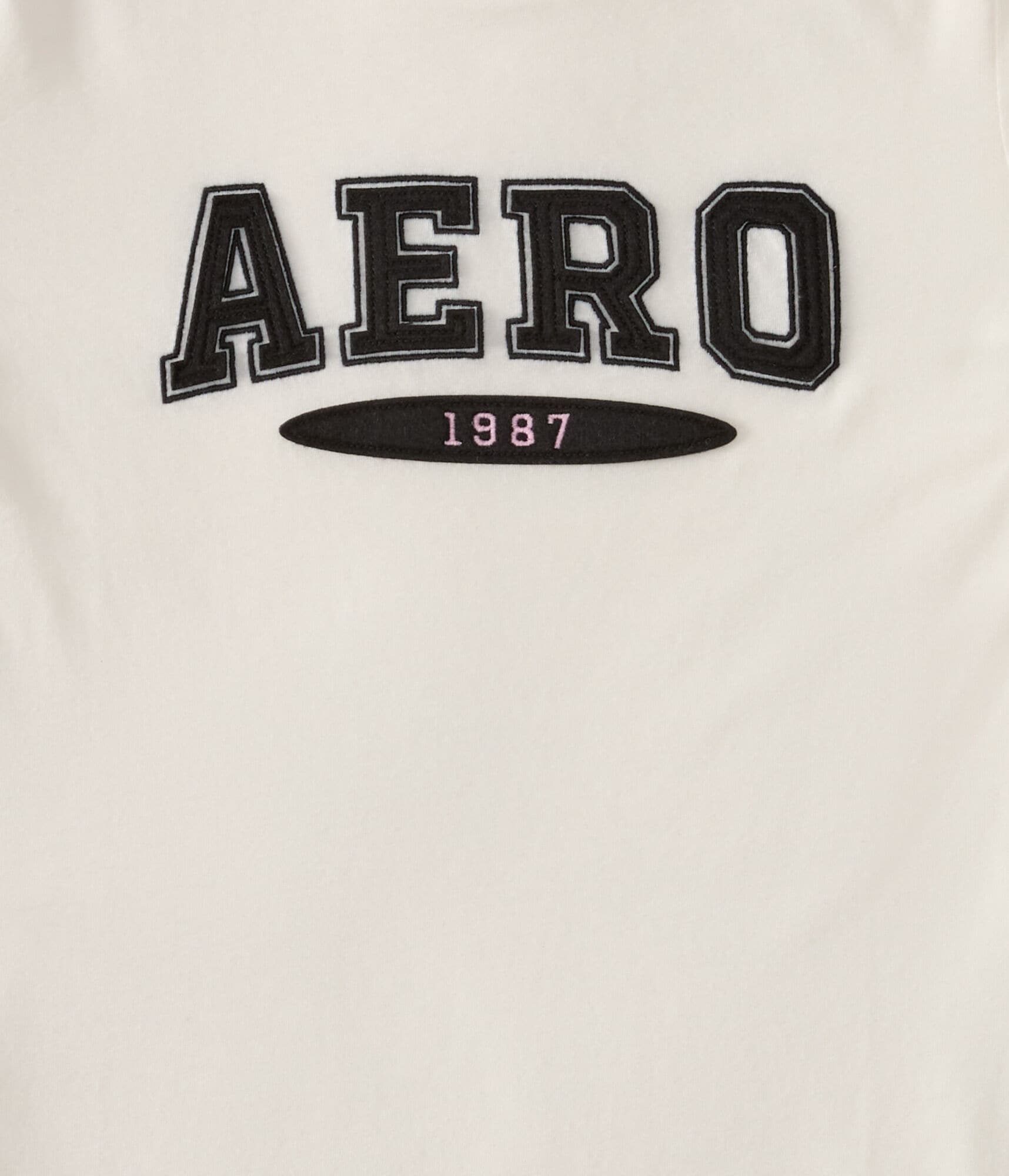 Aero 1987 Appliqu&eacute; Graphic Tee