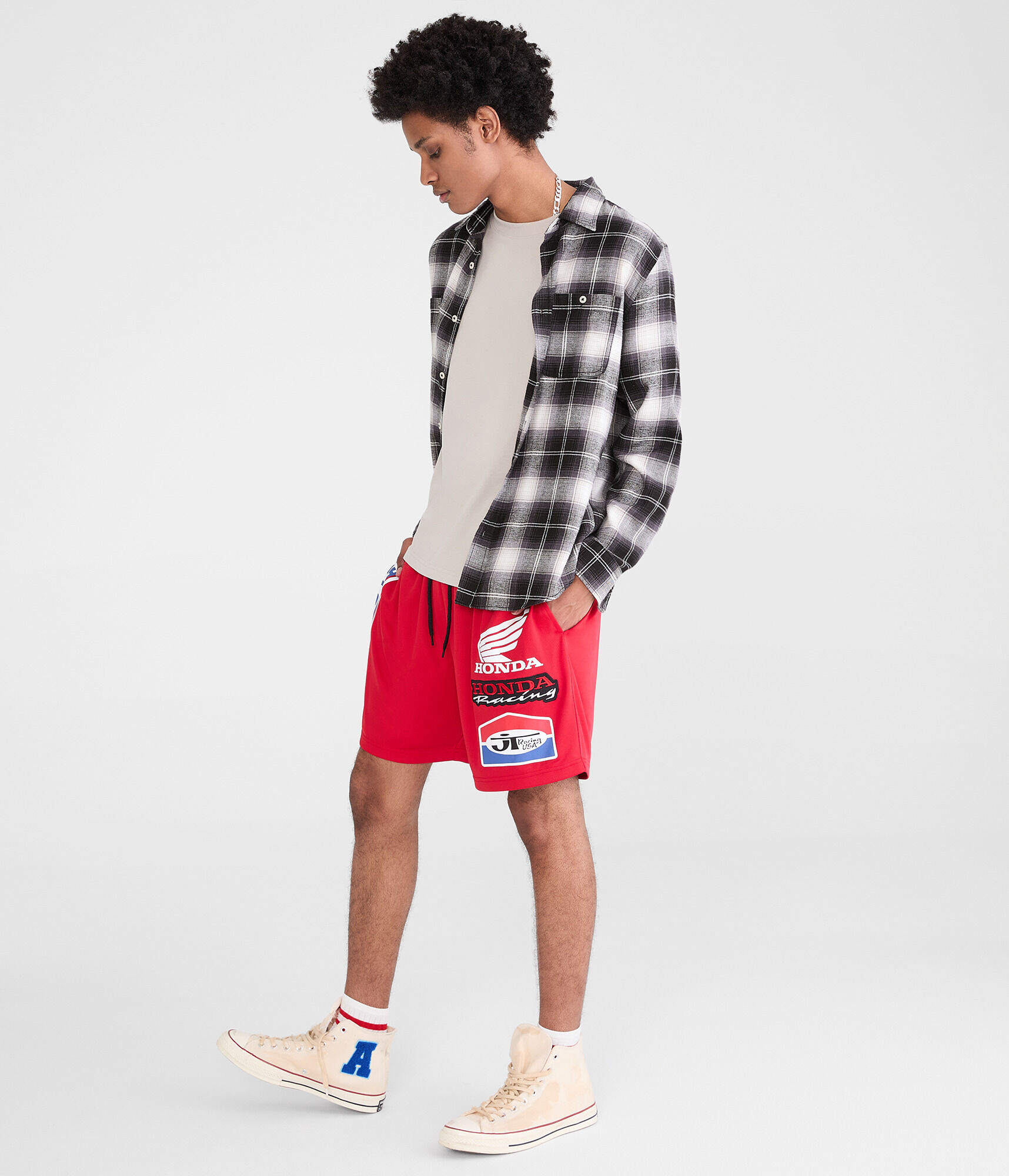 Honda Racing Mesh Shorts 6"