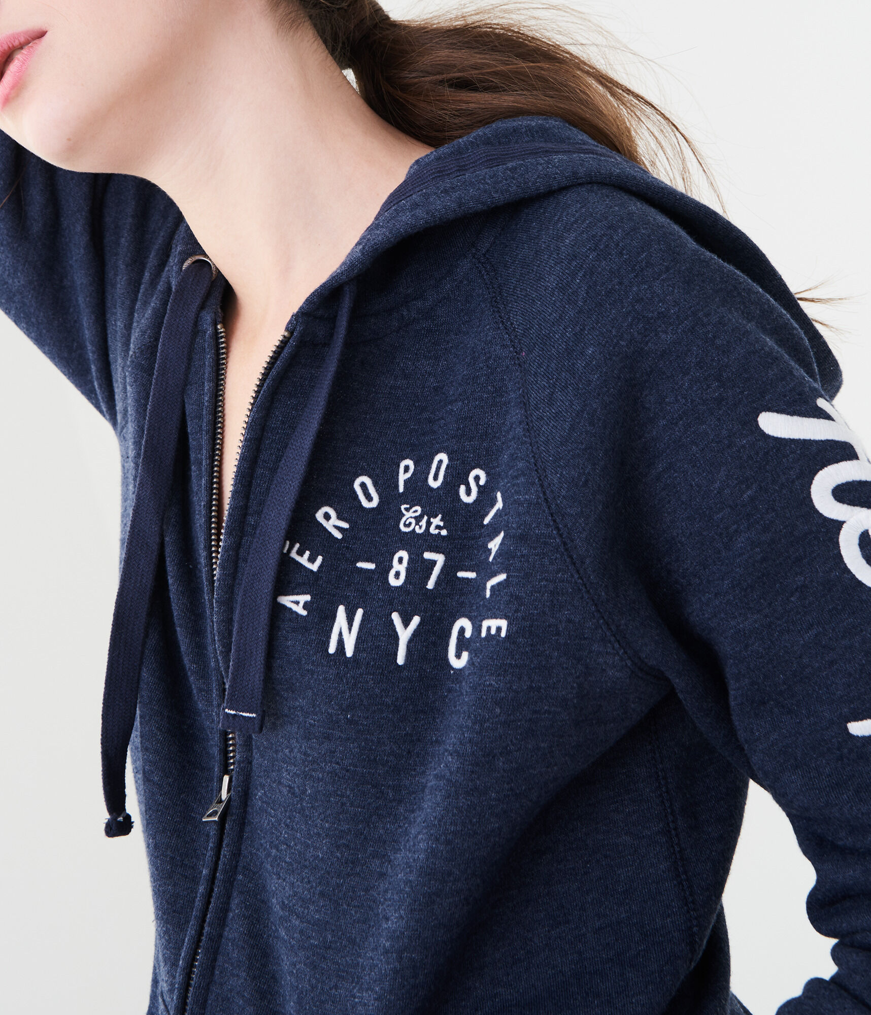 Aeropostale Est. 87 Full-Zip Hoodie