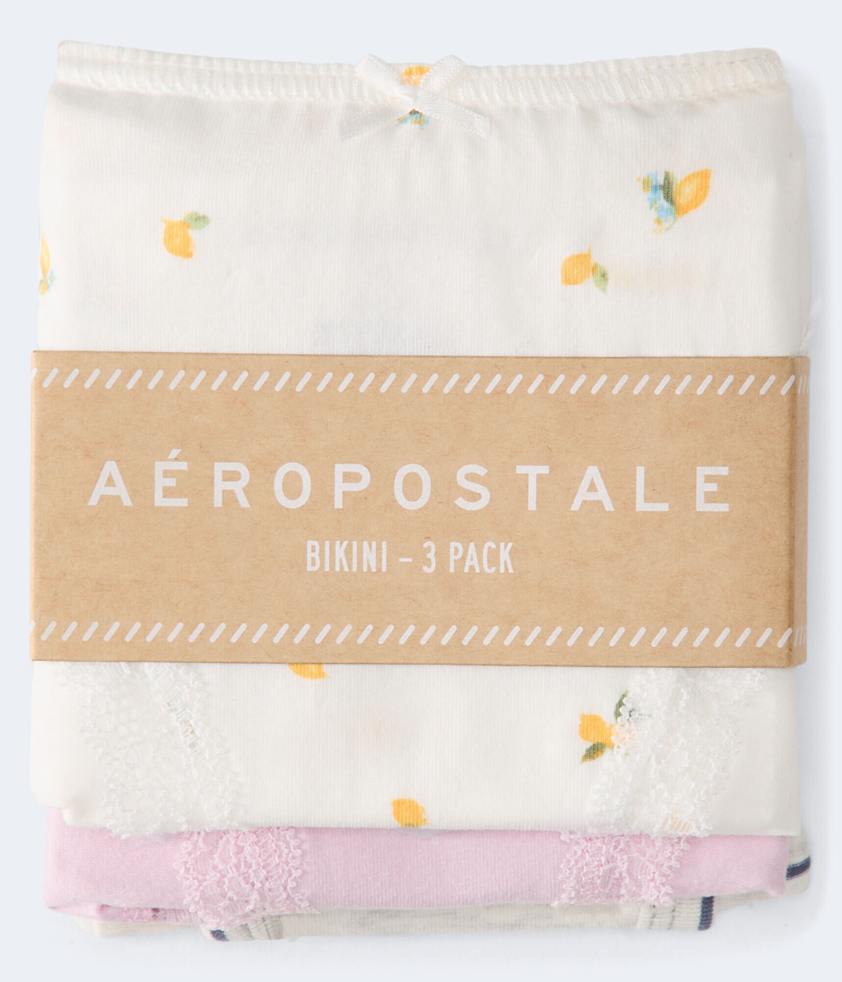 Fashion High-Cut Bikini 3-Pack