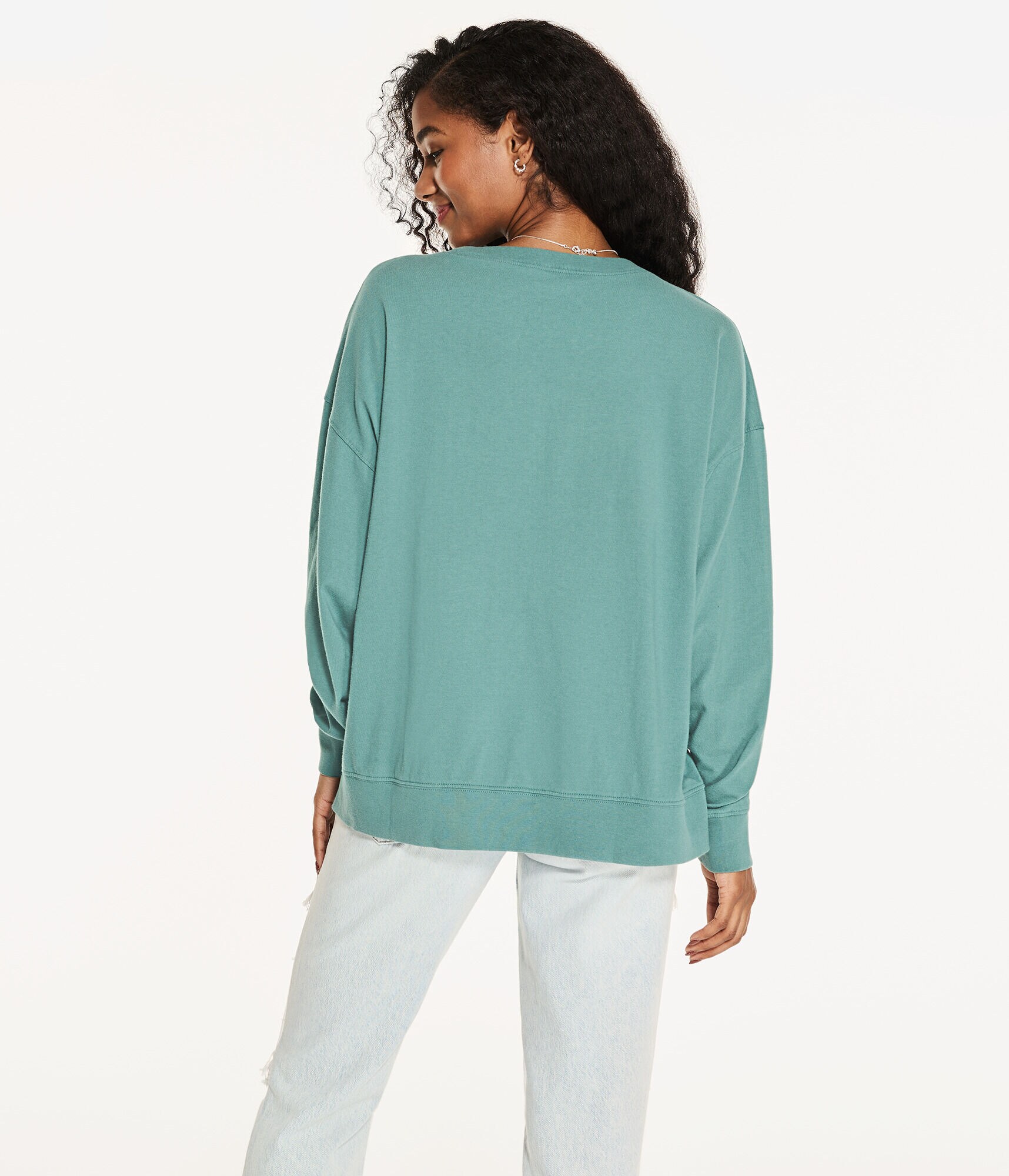Oversized Crew Sweatshirt