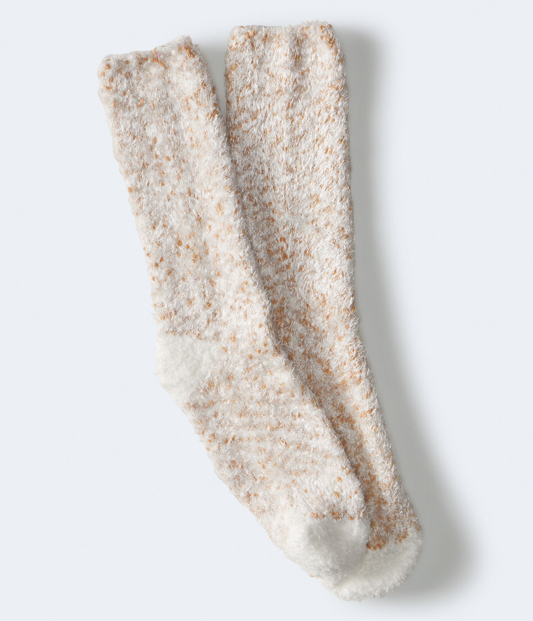 Boucl&eacute; Fuzzy Crew Socks