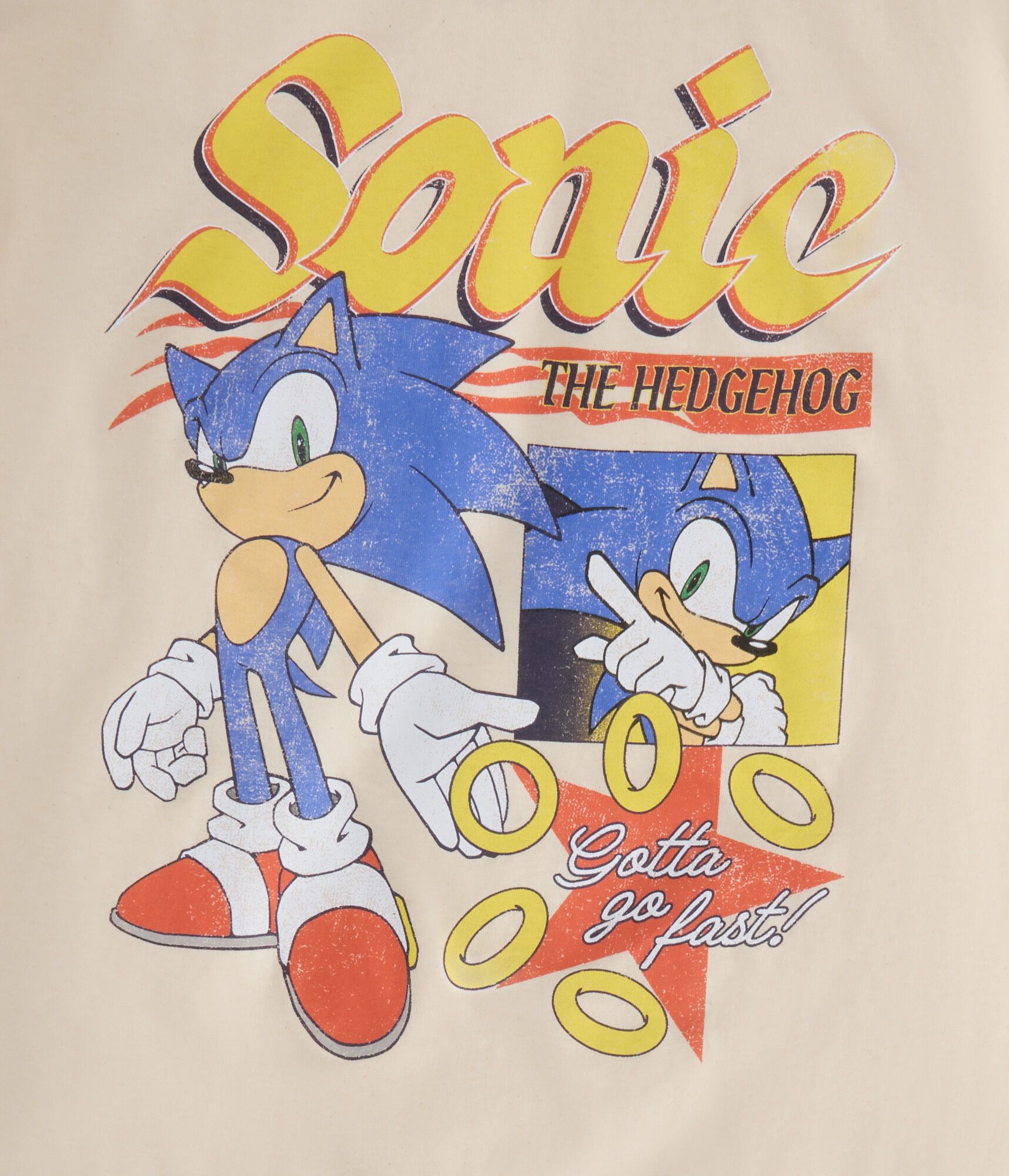 Sonic The Hedgehog Relaxed Graphic Tee