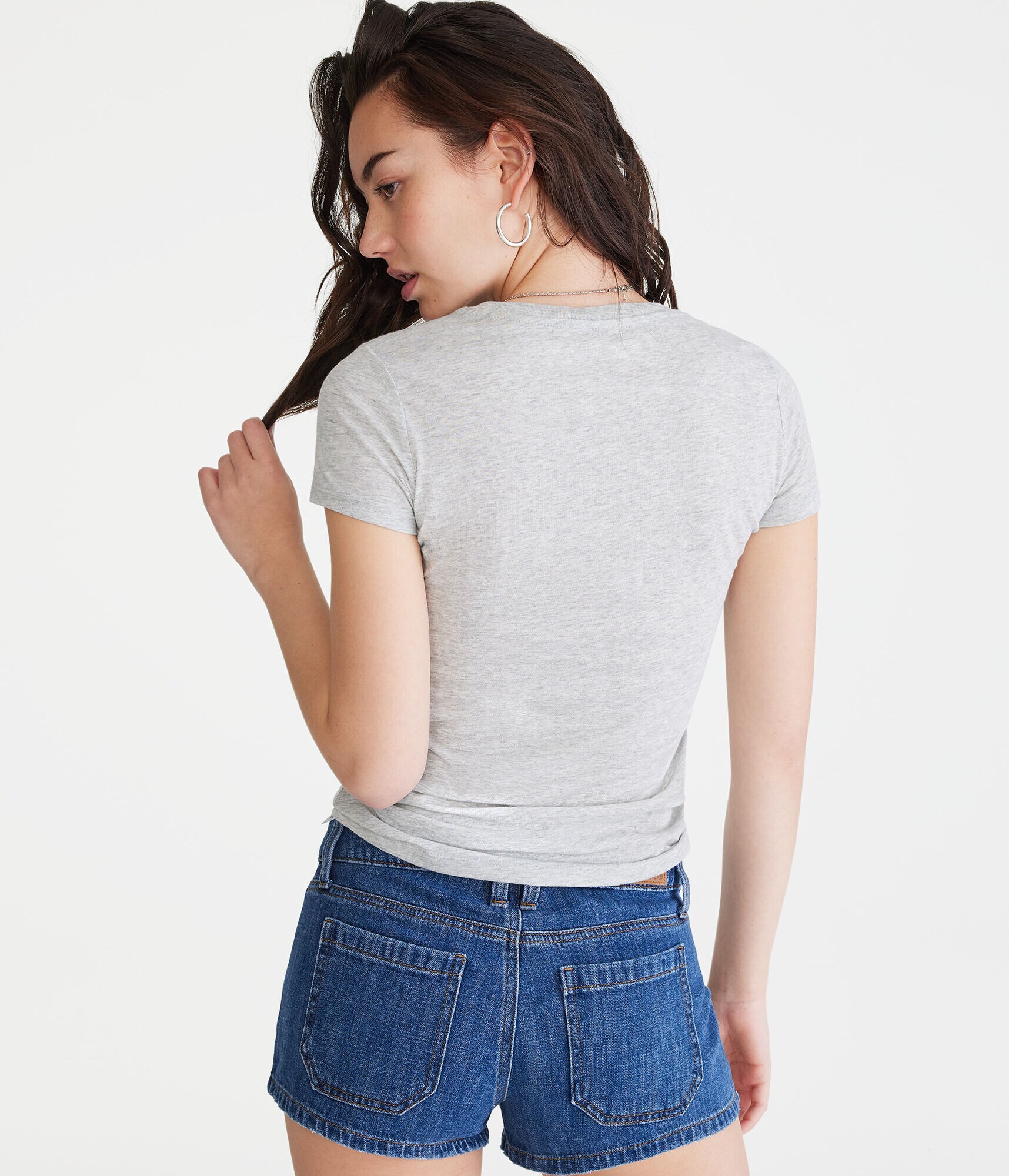 Aero Arch Rose Appliqu&eacute; Graphic Tee