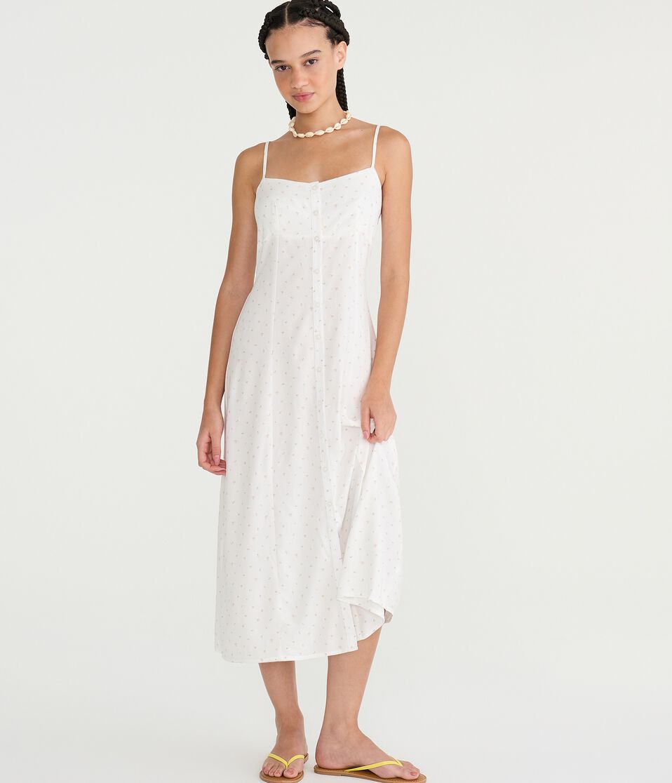 square neck button up midi dress AiiRZ Sophisticated Square Neck Button-Front Midi Dress With Belt Detail Professional Office Work Tailored Sleeveless A-Line Business Formal Spring SummerMISSGUIDED