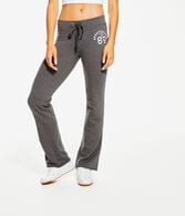 Aeropostale 87 Rose Low-Rise Fit & Flare Sweatpants