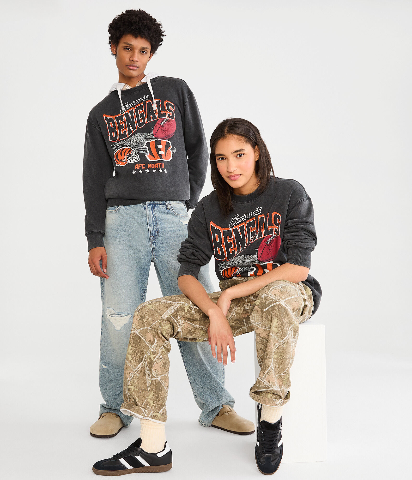 Cincinnati Bengals Stadium Crew Sweatshirt