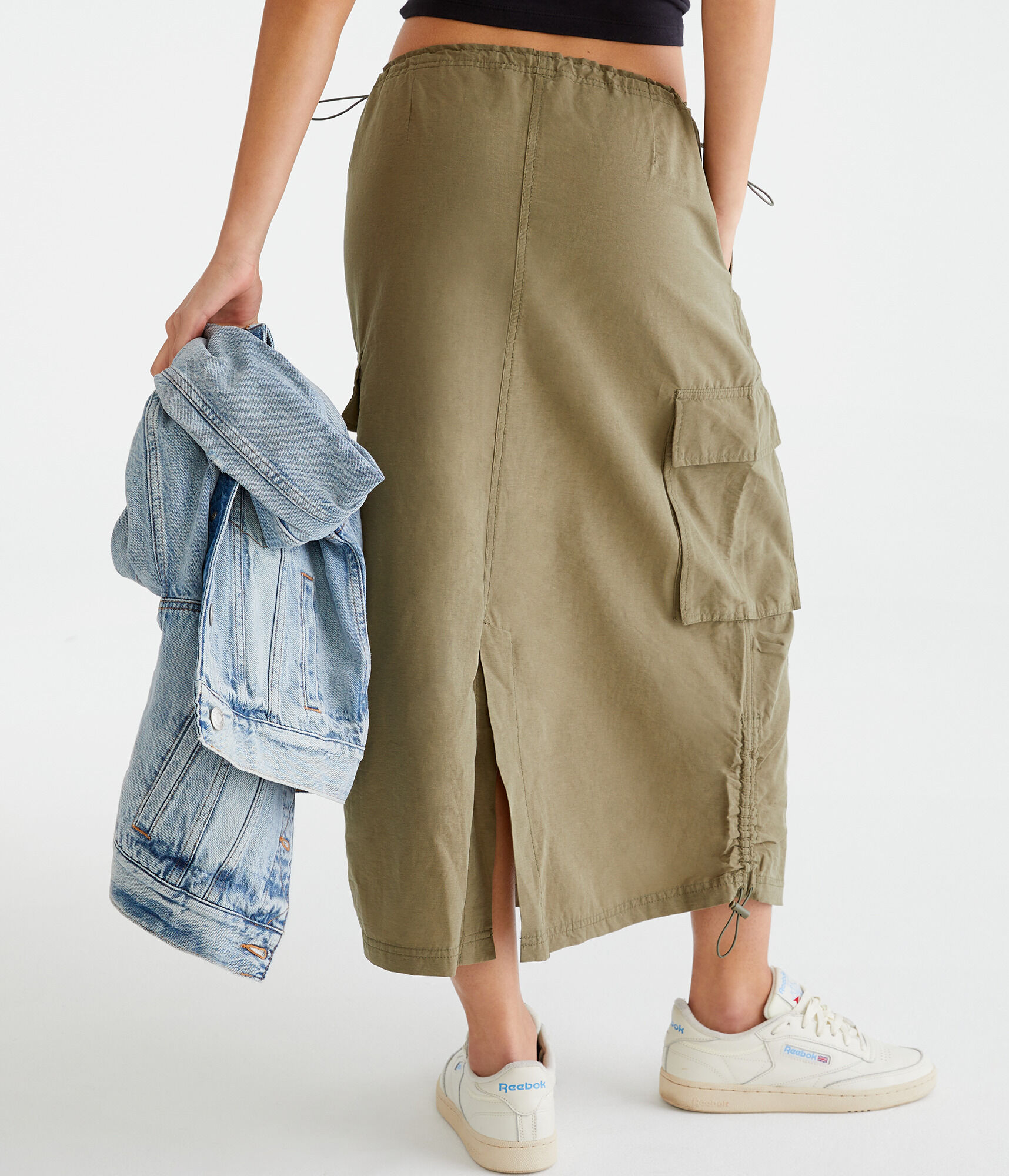 Cargo Midi Skirt