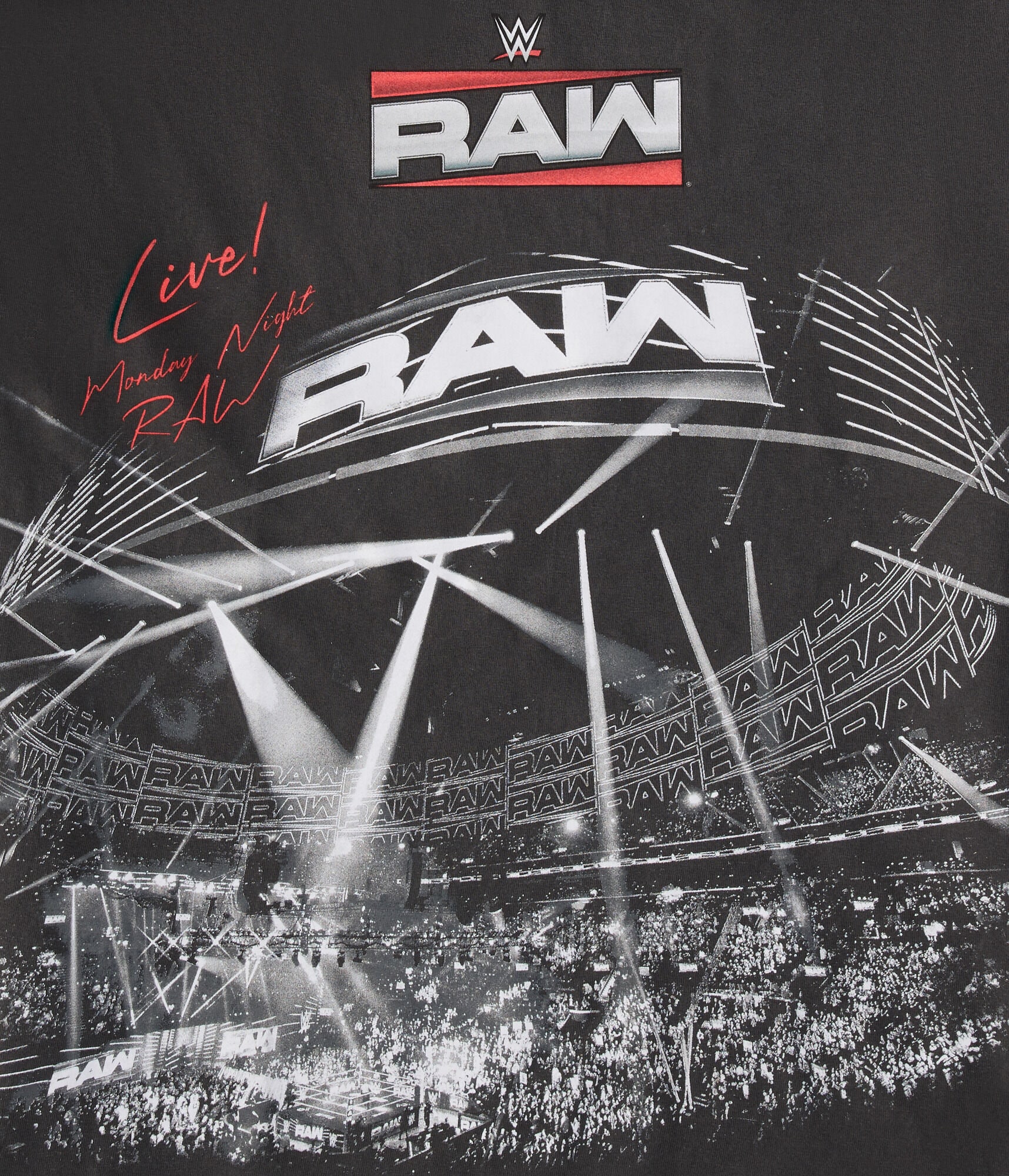 WWE RAW Relaxed Graphic Tee