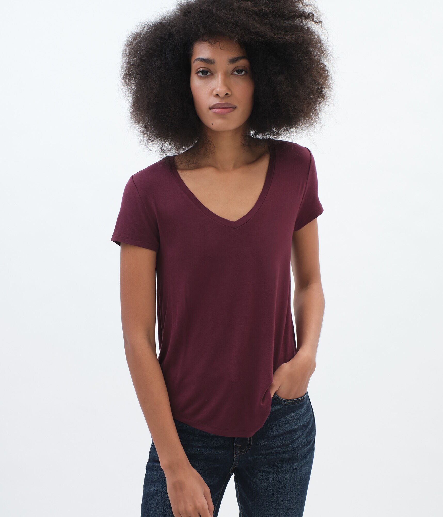 Seriously Soft V-Neck Tee
