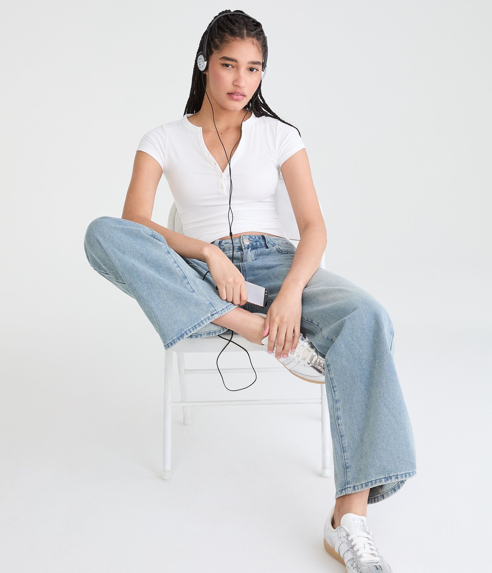 Buttery Soft V-Neck Henley