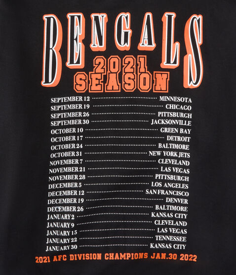 Cincinnati Bengals 2021 Season Pullover Hoodie Cincinnati Bengals 2021 Season Pullover Hoodie