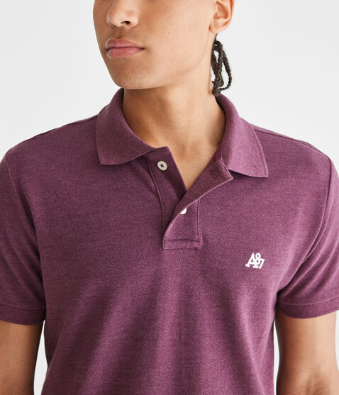 Eco A87 Logo Piqué Polo