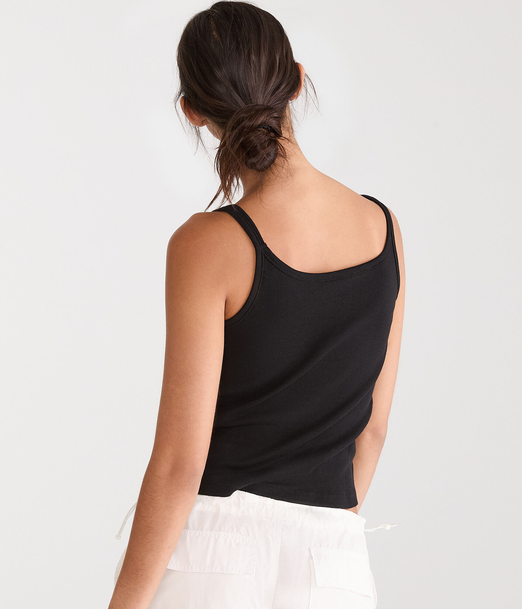 Hello Kitty | Aero Rhinestone Face Cropped Tank