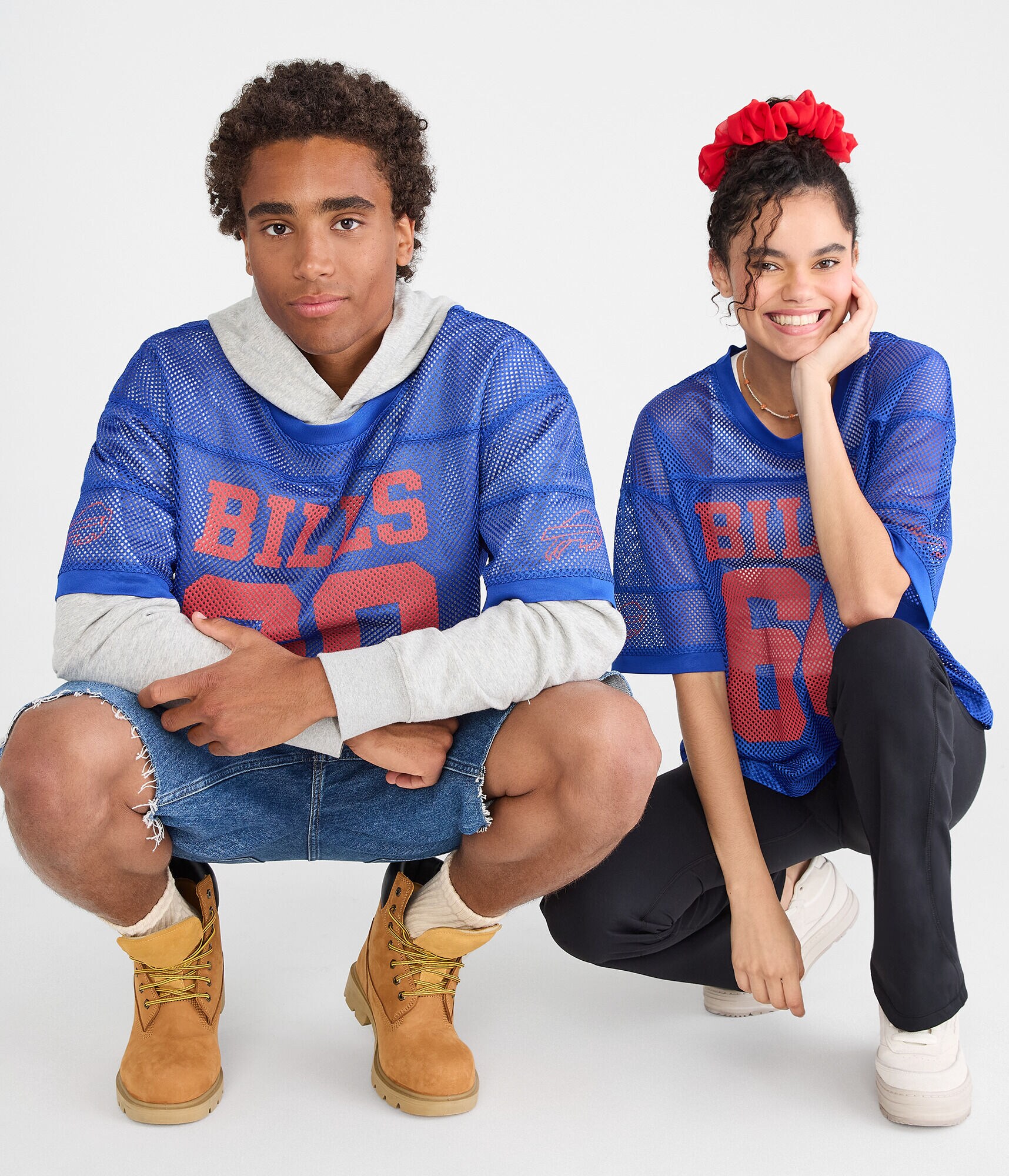Buffalo Bills Boxy Mesh Tee