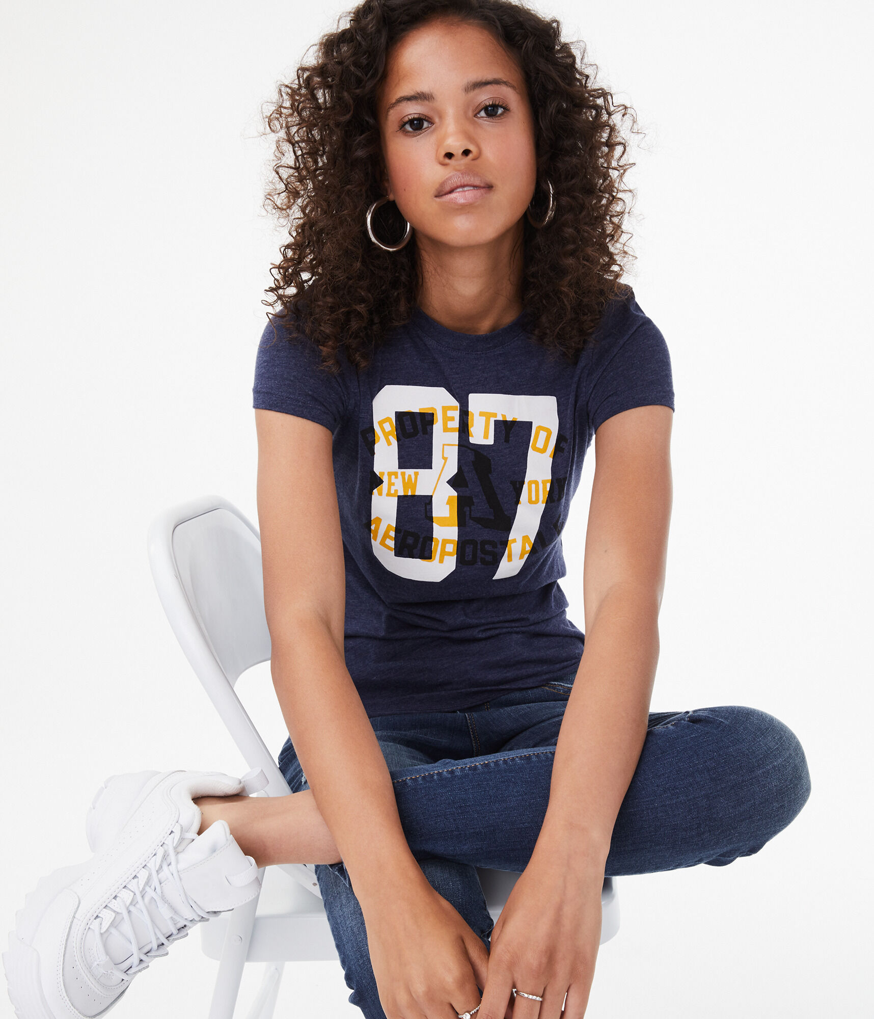 tee。 87 Property Of Graphic Tee