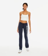 Aeropostale Low-Rise Fit & Flare Sweatpants