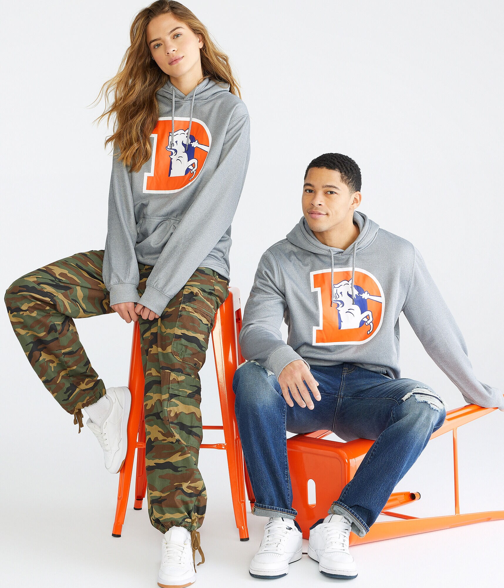 Denver Broncos Pullover Hoodie