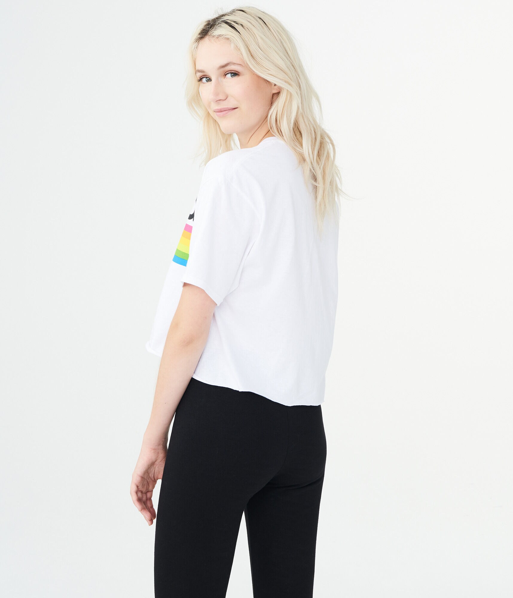 Polaroid Rainbow Graphic Tee