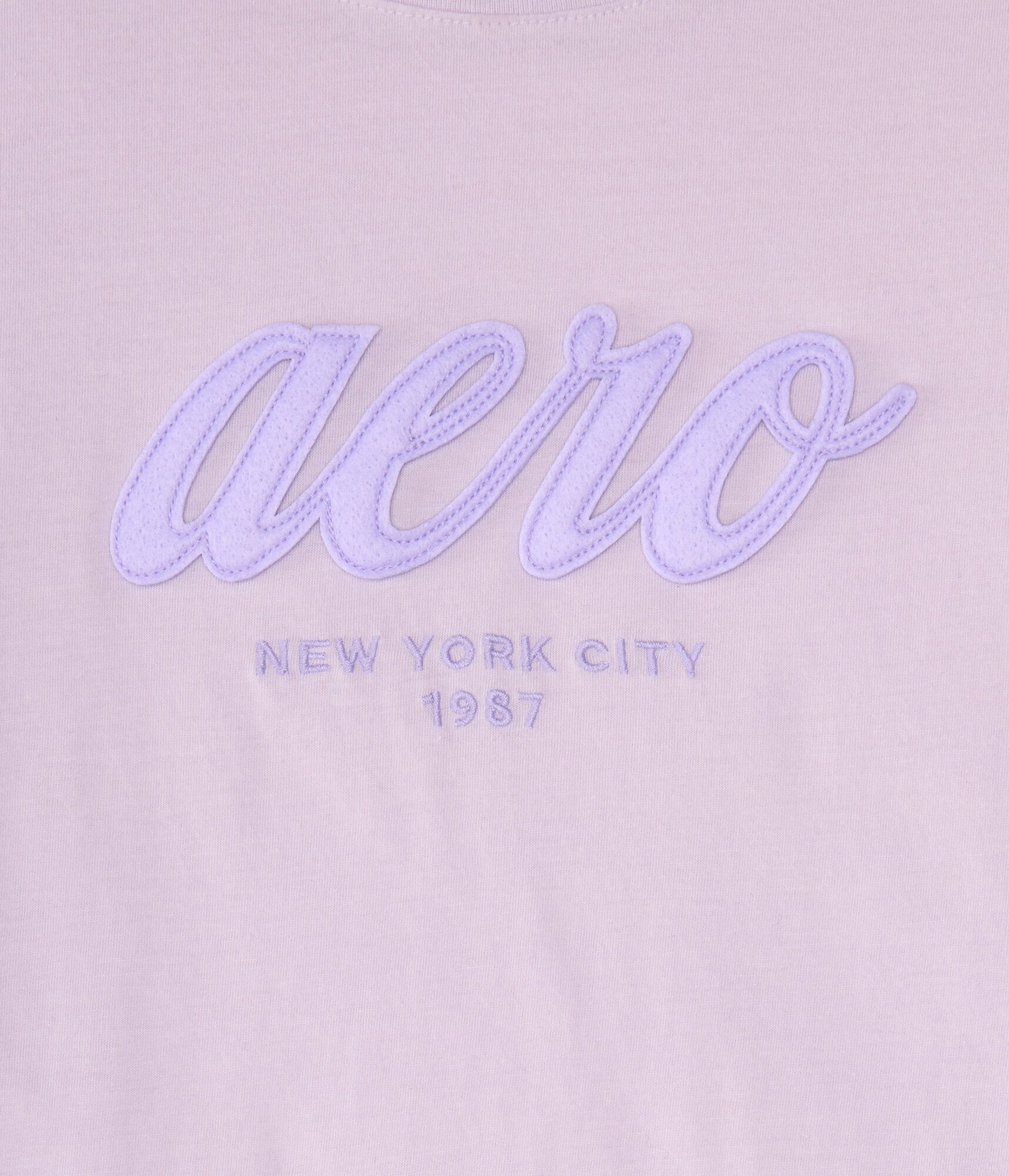 Aero Script Appliqu&eacute; Graphic Tee