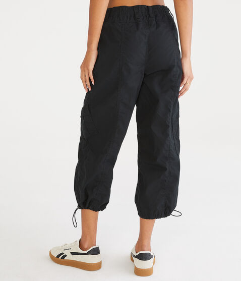 High-Rise Cropped Utility Cargo Pants High-Rise Cropped Utility Cargo Pants