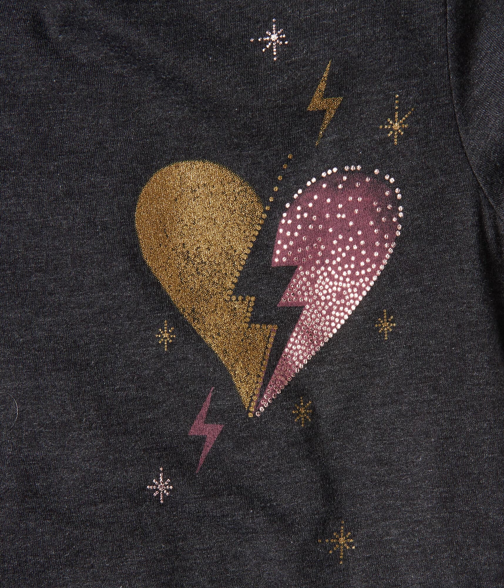 Lightning Heart Graphic Tee