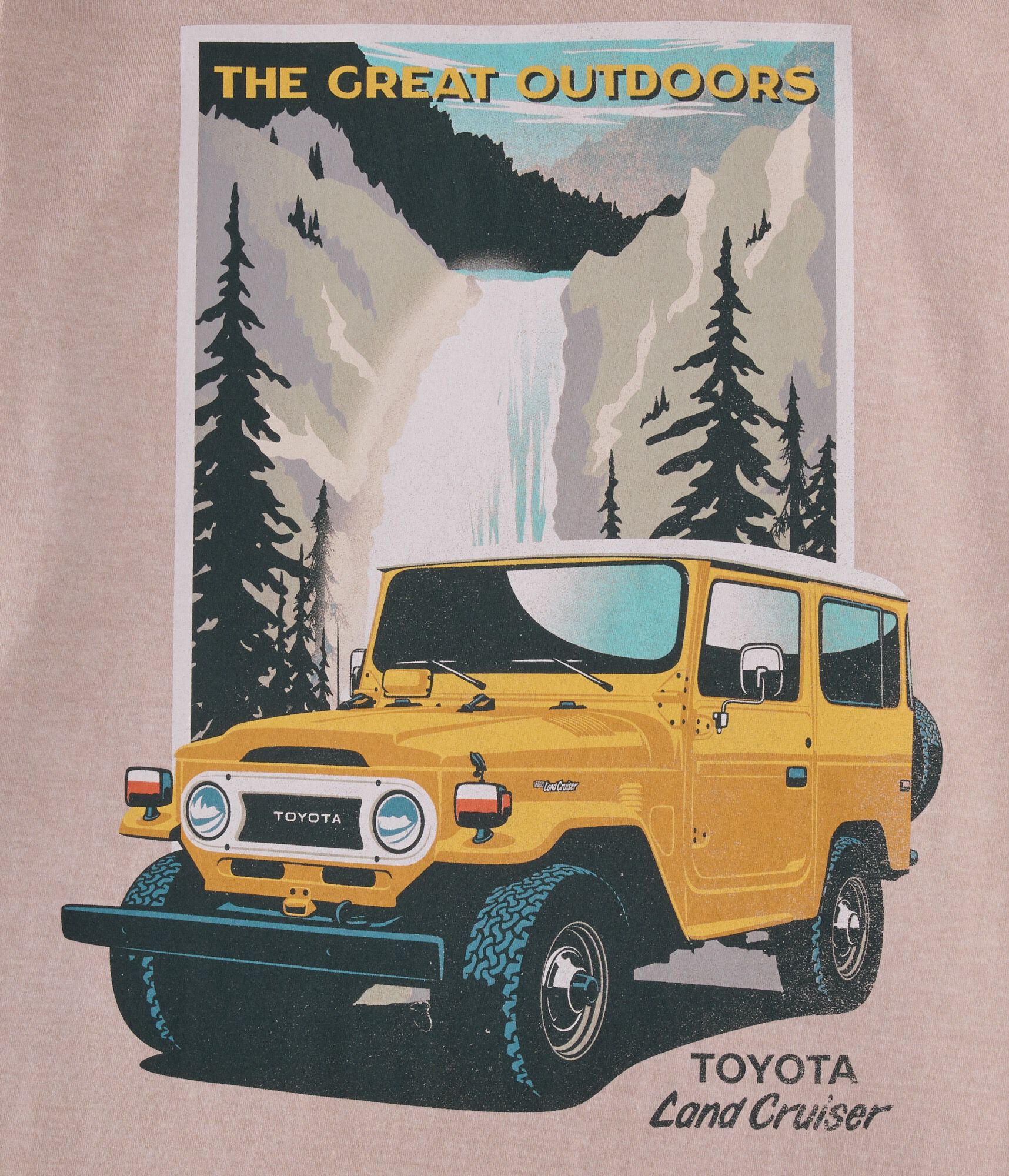 Toyota Land Cruiser Relaxed Graphic Tee