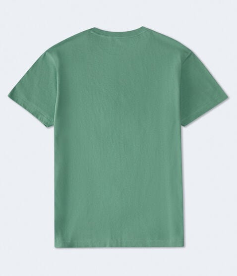 Aeropostale New York Box Logo Appliqué Graphic Tee Aeropostale New York Box Logo Appliqué Graphic Tee