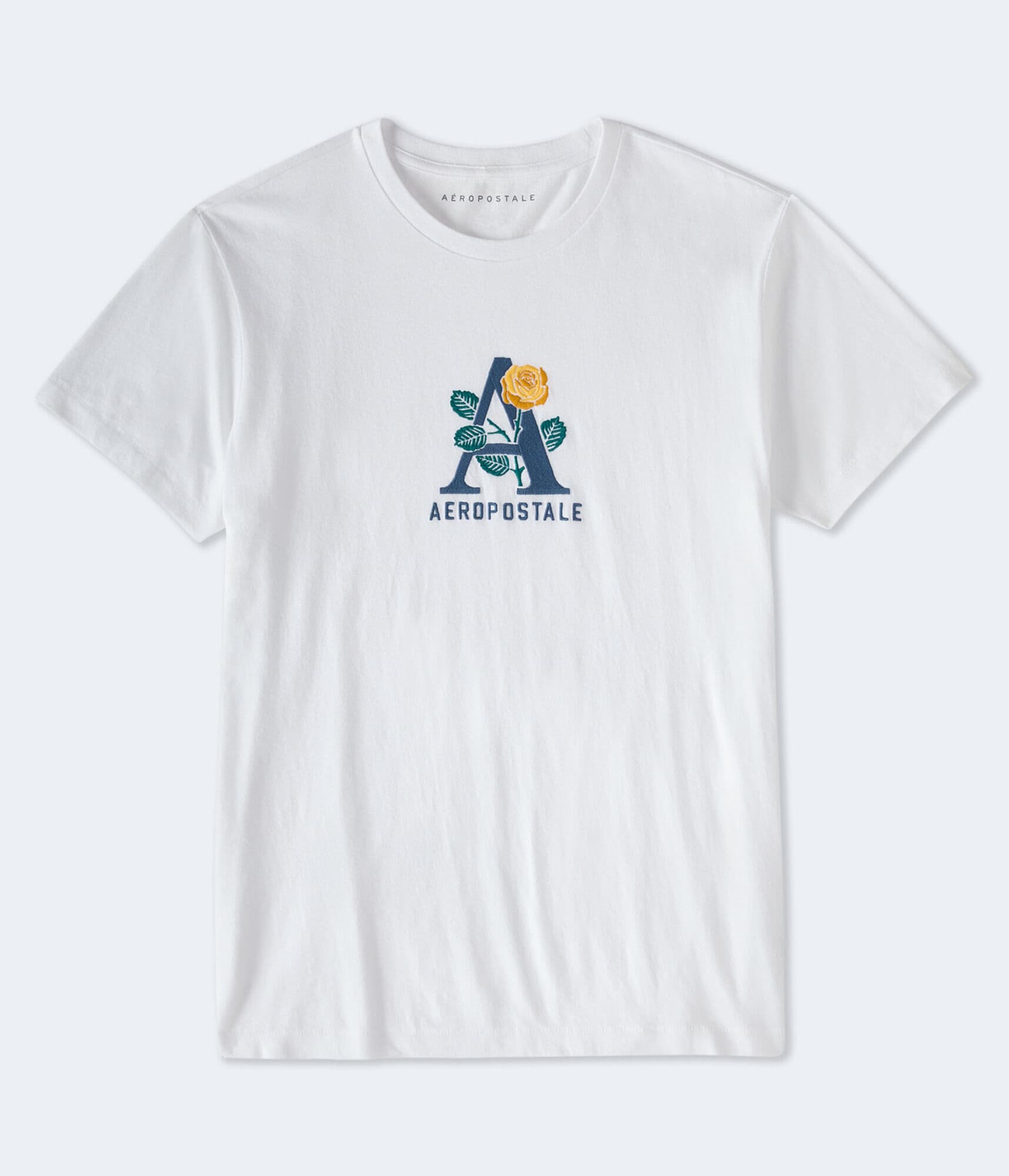 Rose Letter A Graphic Tee