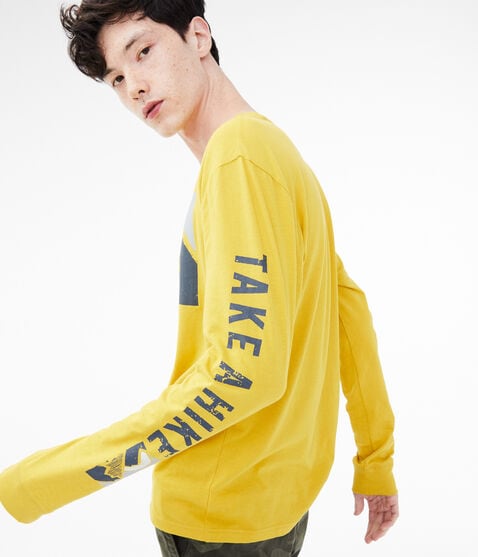 Long Sleeve Take A Hike Graphic Tee Long Sleeve Take A Hike Graphic Tee