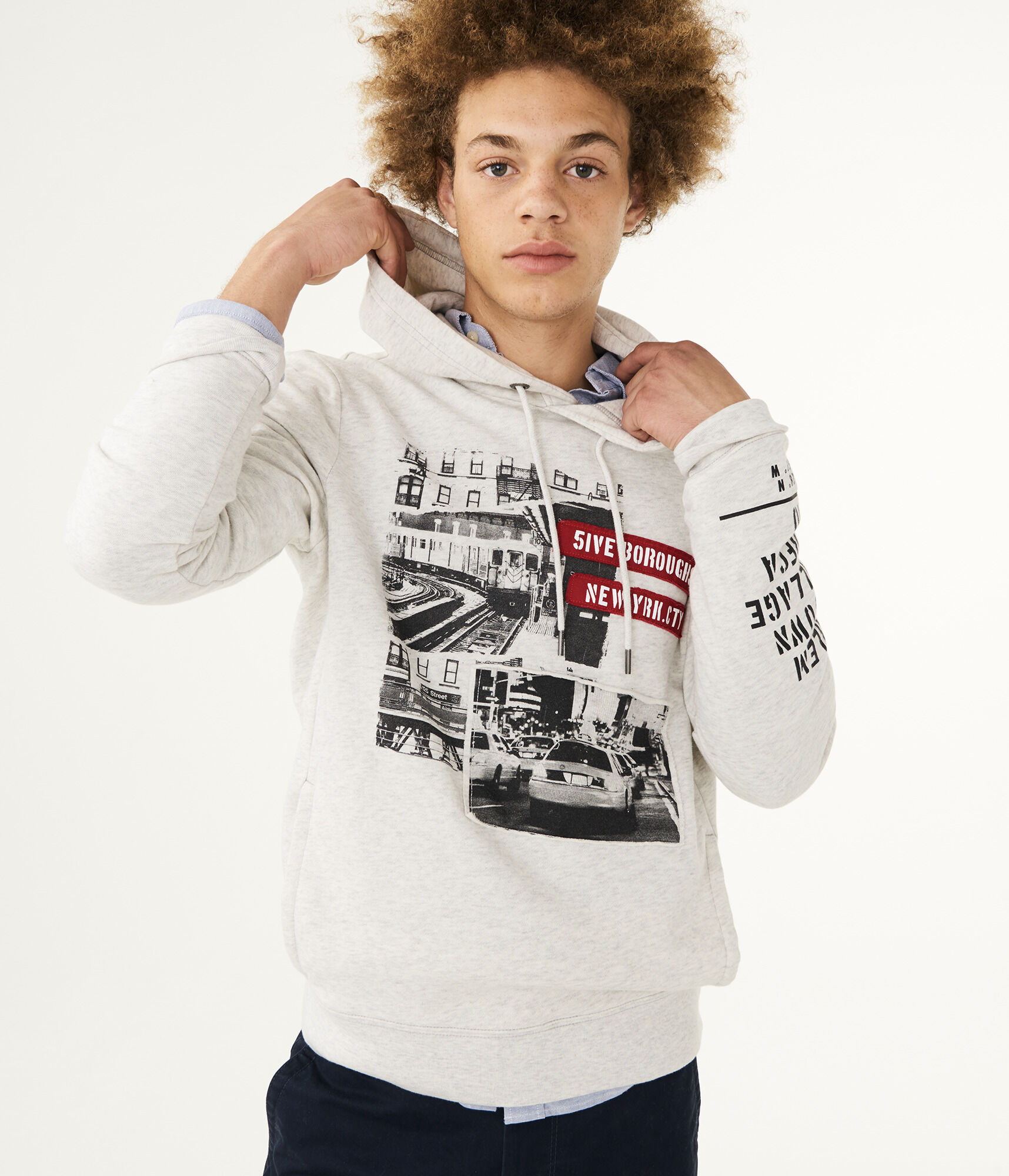 5ive Boroughs Pullover Hoodie