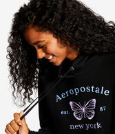 Aeropostale Butterfly Pullover Hoodie