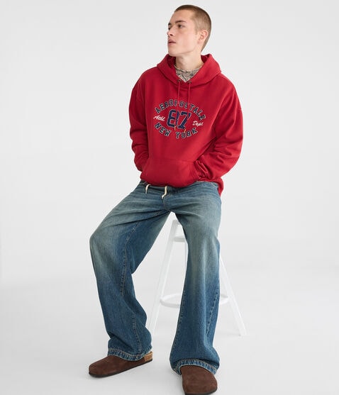 Aeropostale 87 Heritage Pullover Hoodie Aeropostale 87 Heritage Pullover Hoodie