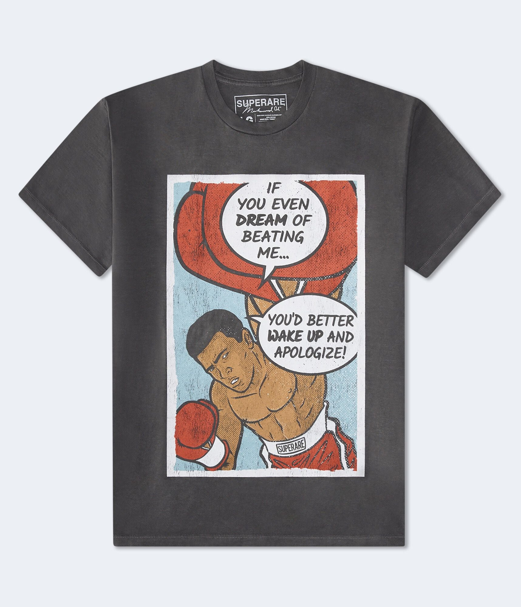 Muhammad Ali Comic Relaxed Graphic Tee