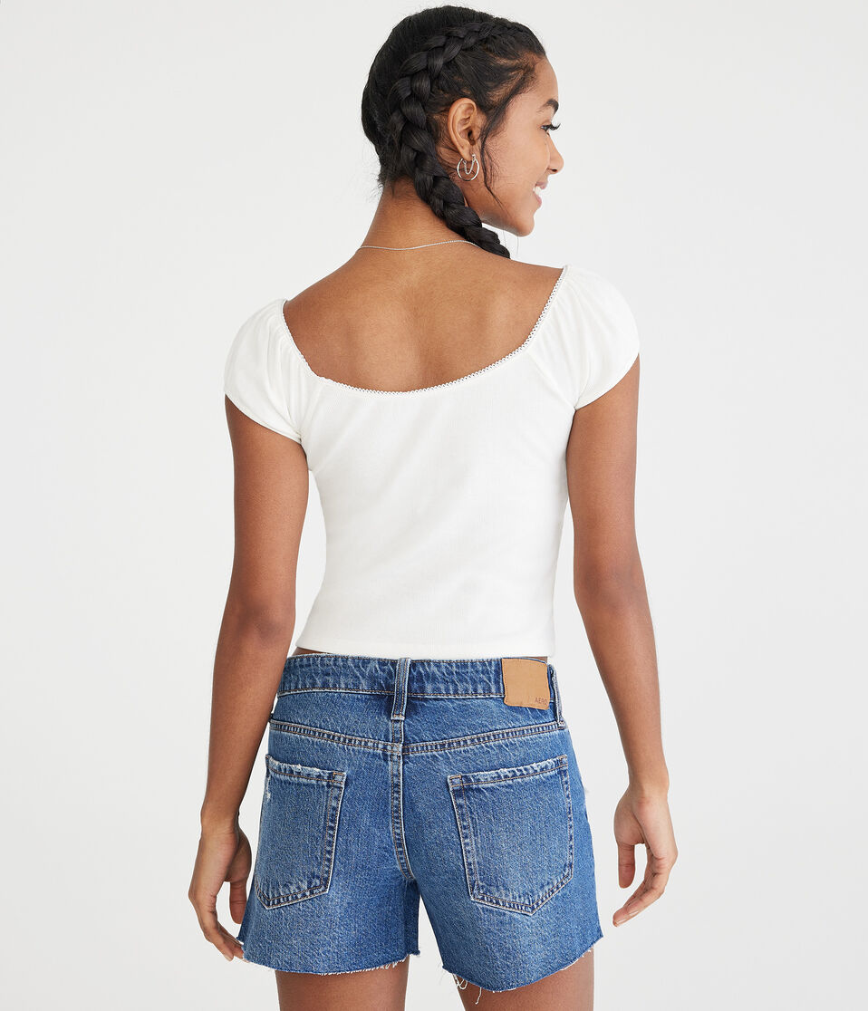 Seriously Soft Puff Sleeve Top