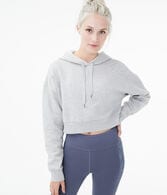 Cozy Cropped Pullover Hoodie