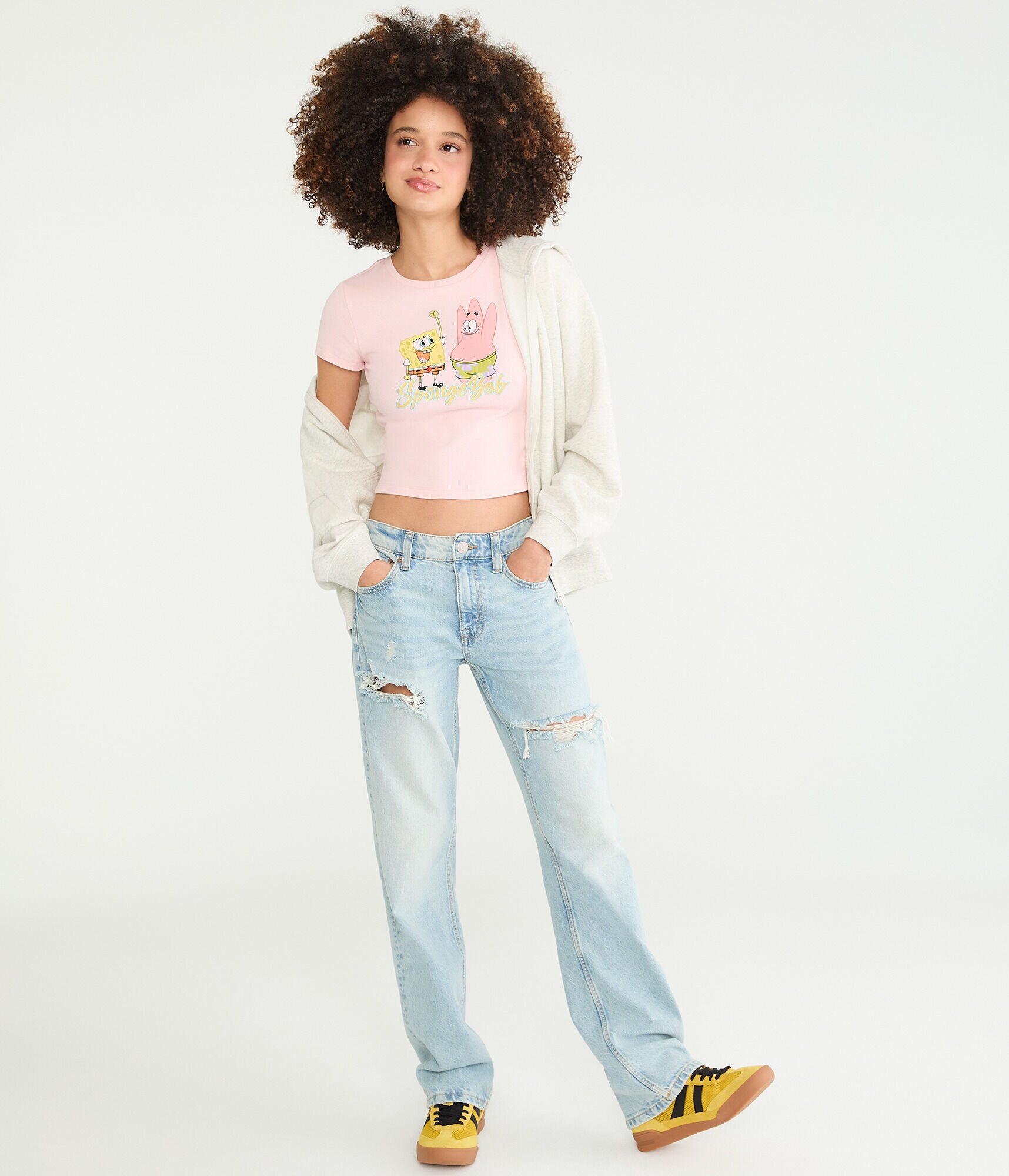 SpongeBob x Aero Patrick Baby Tee