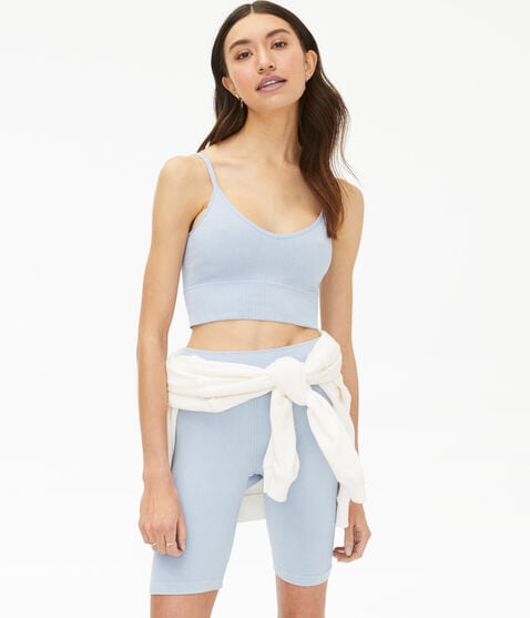 Seamless Low-Back Longline Bralette Seamless Low-Back Longline Bralette
