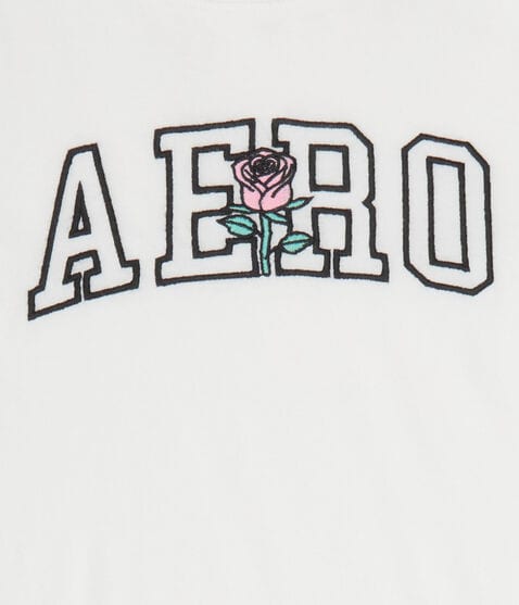 Aero Rose Logo Graphic Tee Aero Rose Logo Graphic Tee