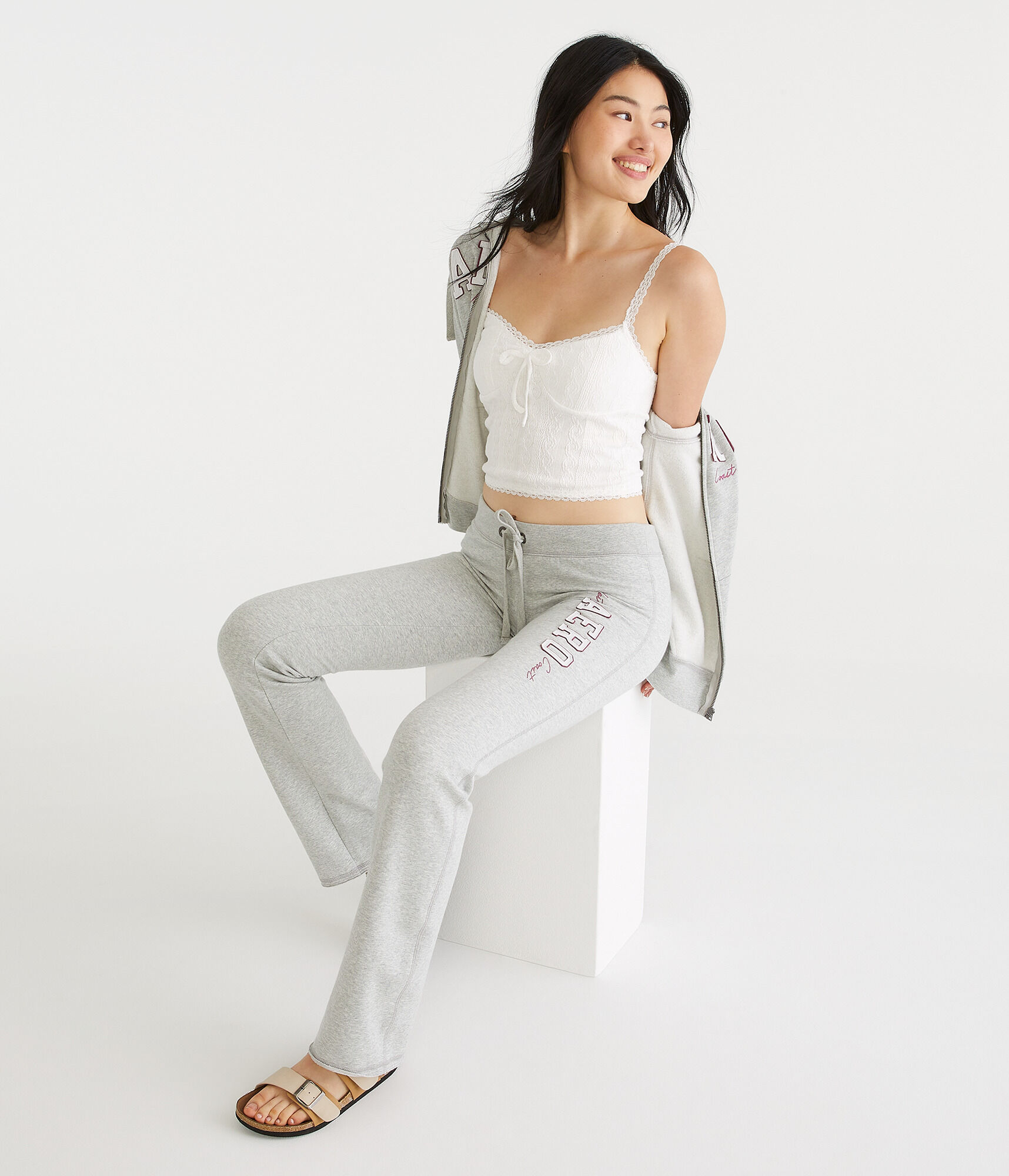 Aero West Coast Fit &amp; Flare Sweatpants