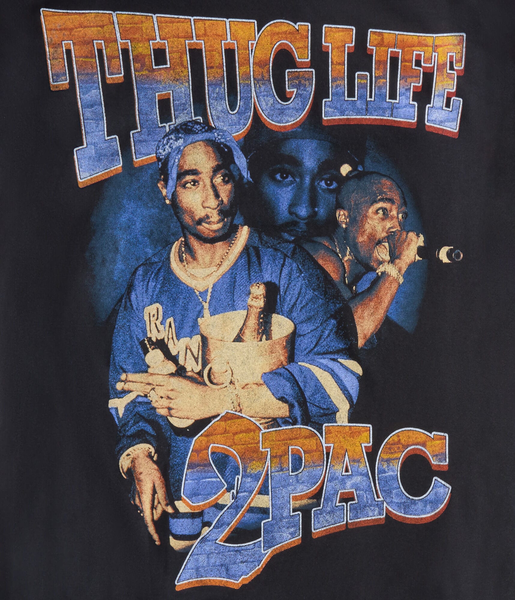 Tupac Thug Life Relaxed Graphic Tee