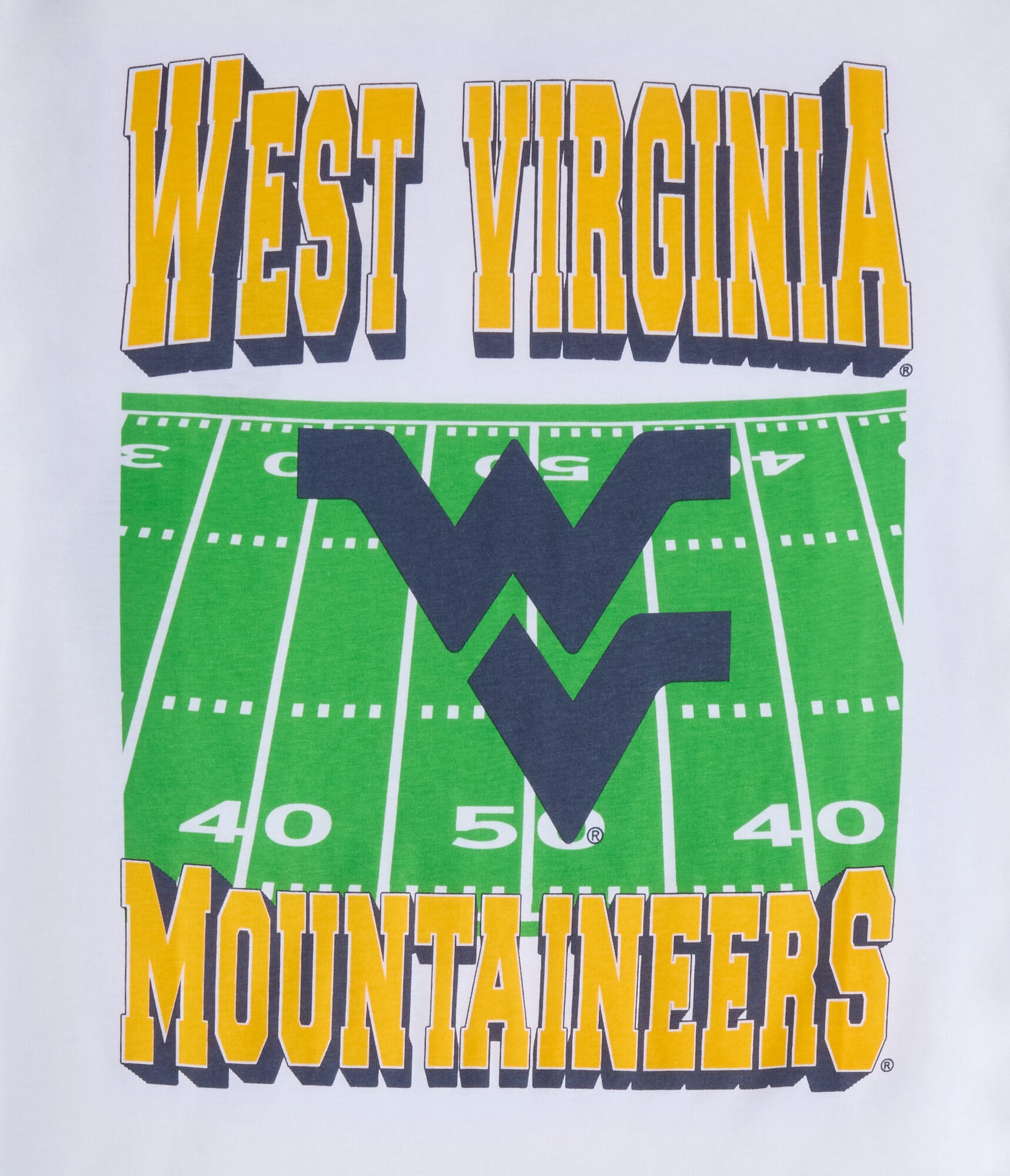 West Virginia Mountaineers Relaxed Graphic Tee